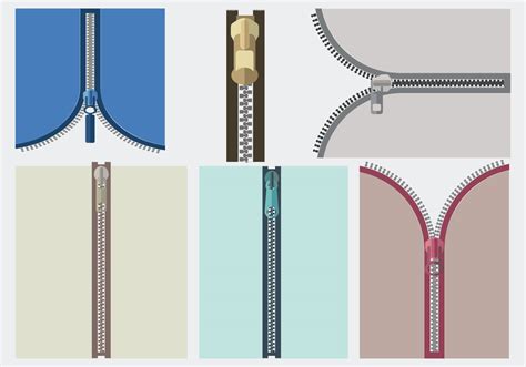 Image result for Open Oval Zipper Vector