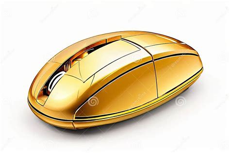 Image result for Cartoon Golden Computer Mouse