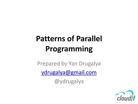 Image result for Parallel Programming Pattern