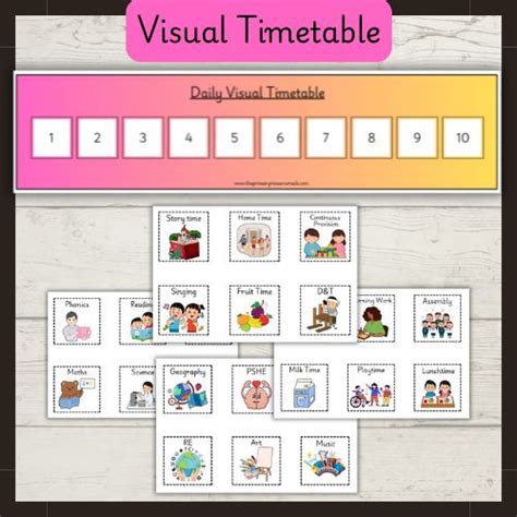 Visual Timetable | PrimaryResourceRack