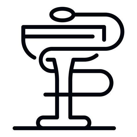 Toradh íomhá ar Python Snake Icon Outline