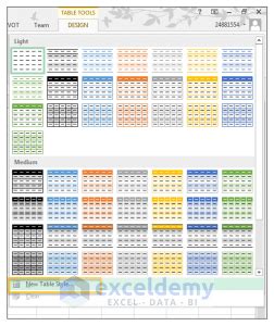 Image result for Beautiful Excel Table