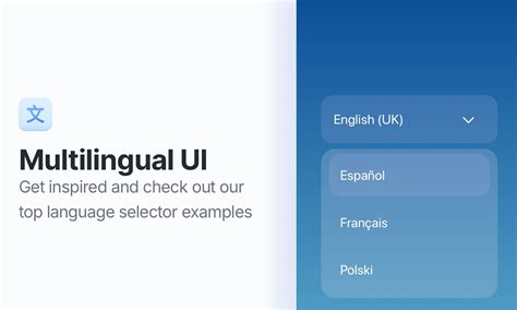 Image result for Language Selector UI