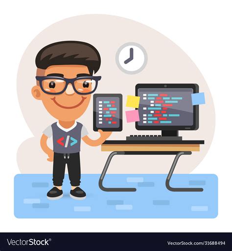 Image result for Coding Cartoon Sketch