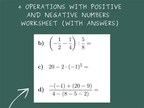 Image result for Negative Numbers GCSE