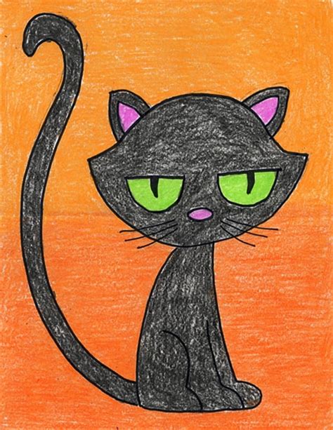 Afbeeldingsresultaten voor How to Draw Cute Cartoon Cats