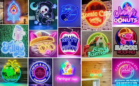 Afbeeldingsresultaten voor Custom Logo Neon Signs