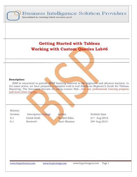 Toradh íomhá ar Executing Query Tableau