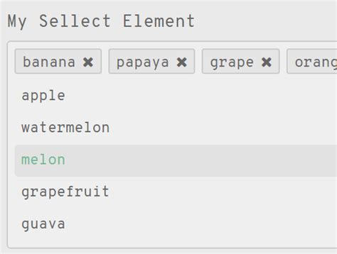 CSS Drop Down Styling Vanilla JavaScript ਲਈ ਪ੍ਰਤੀਬਿੰਬ ਨਤੀਜਾ