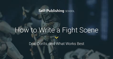 Image result for How to Write a Fight Scene Example