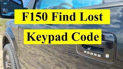Image result for Ford Keyless Entry Factory Code