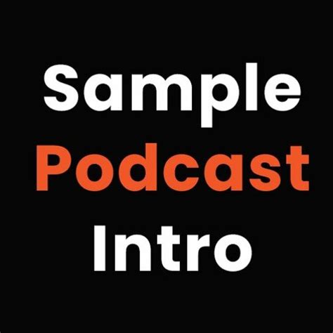 Bildergebnis für Podcast Intro Examples