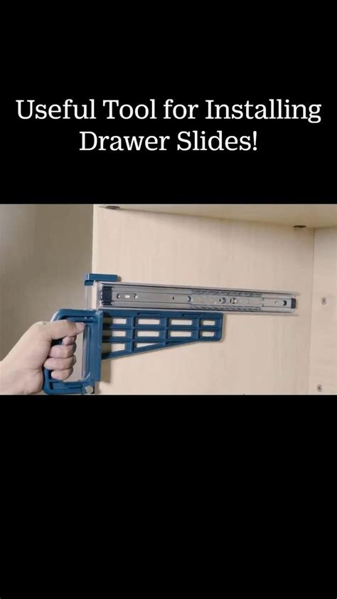Afbeeldingsresultaten voor Tips for Installing Drawer Slides