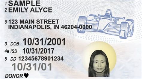 Indiana License Issue Date に対する画像結果