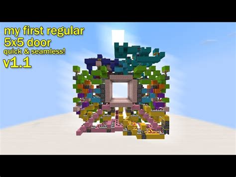 Minecraft 5X5 Door に対する画像結果