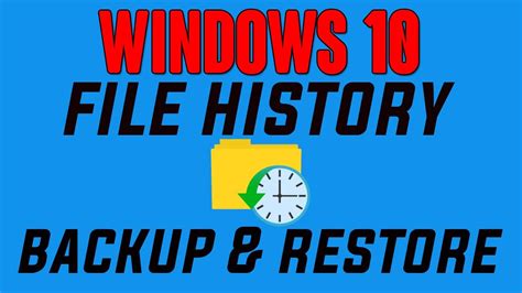 Image result for File History Driver for Windows 10