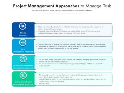 Image result for Project Approach Slide
