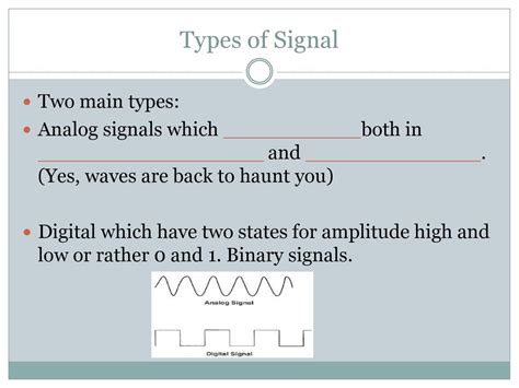Image result for Signal Types