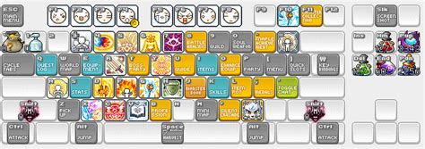 Toradh íomhá ar MapleStory Blaster Keyboard Layout