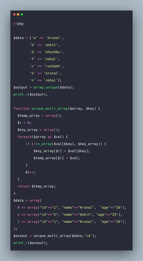 Image result for How to Removing Array in PHP