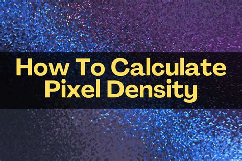 How to Calculate Pixel Resolution に対する画像結果