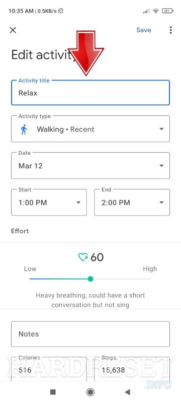 Image result for Example of Google Fit GPS Screen Shot