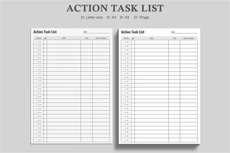 Image result for Action Task List. Excel