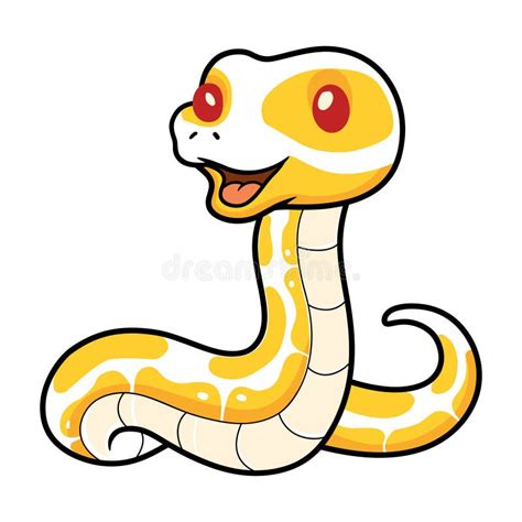 Albino Ball Python Drawing に対する画像結果
