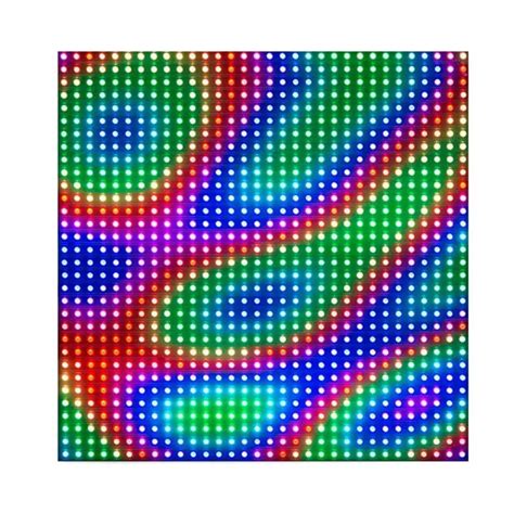 Micro LED RGB Matrix に対する画像結果