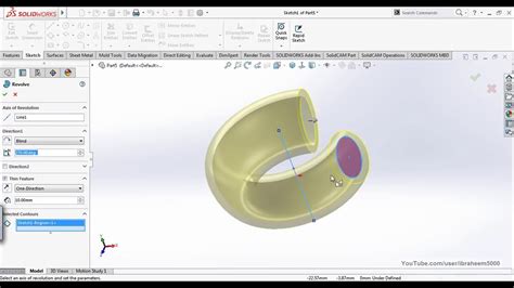 Afbeeldingsresultaten voor Sweep Revolve Base SolidWorks