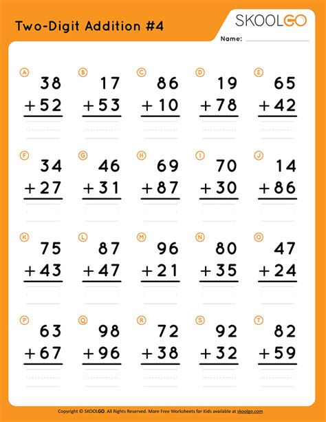 Image result for Long Printable Addition Worksheets