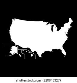 Toradh íomhá ar USA Map Creative