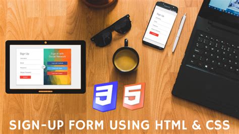Image result for Sign Up Form HTML/CSS