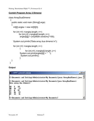Image result for Contoh Array Menggunakan Length Dalam Java