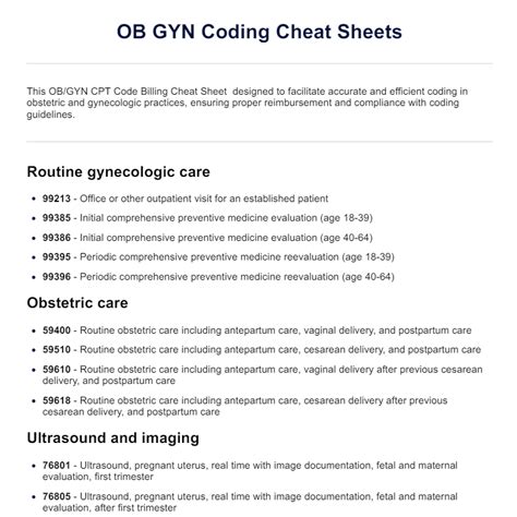 Image result for General Surgery Coding Cheat Sheet