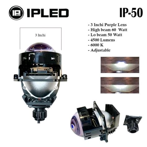 Toradh íomhá ar Purple Projector Lens