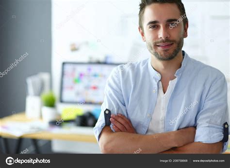 Image result for Designer Working On a Desktop with Computer From Back