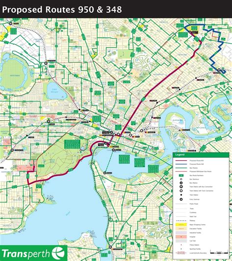 Image result for Perth Bus Map