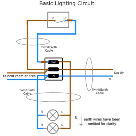 Image result for Lighting Circuit Diagram