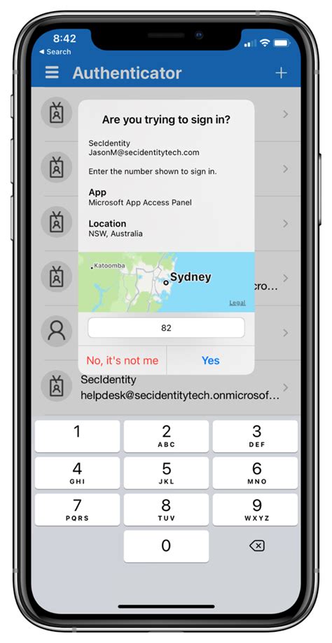 Enable Push Notifications Authenticator iOS に対する画像結果