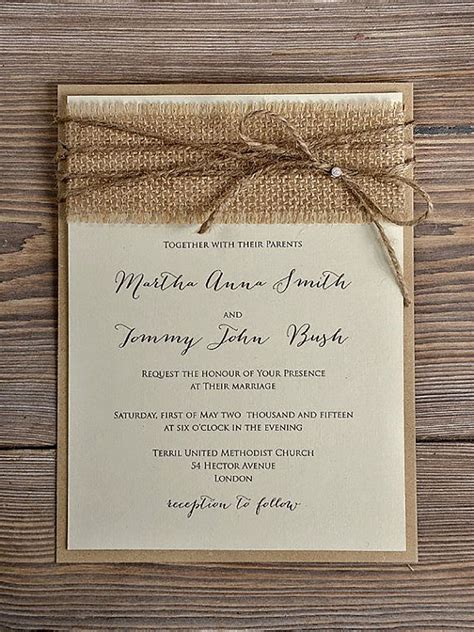Image result for Rustic Wedding Invitations