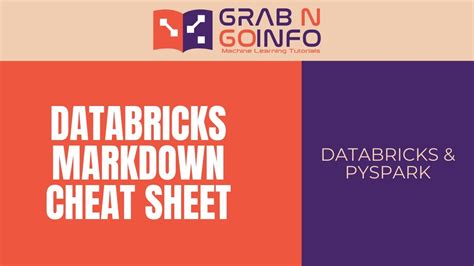 Image result for Cheat Sheet of Visualization Databricks