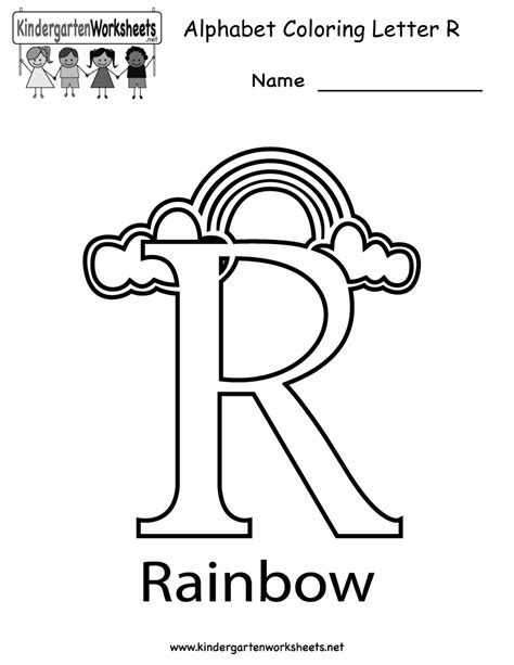 Image result for Letter R Colouring Pages