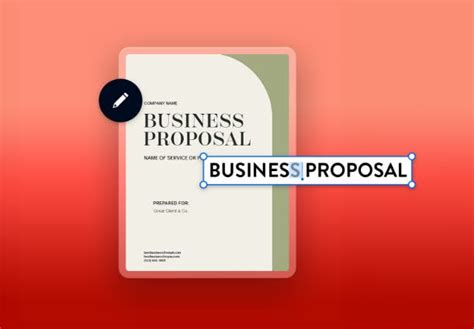 Image result for Write Business Proposal Example