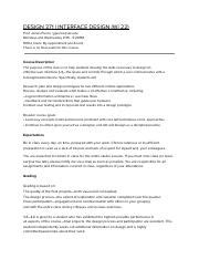 Image result for User Interface Design Course Description