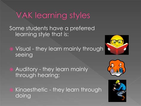 Afbeeldingsresultaten voor Who Developed Vak Learning Styles