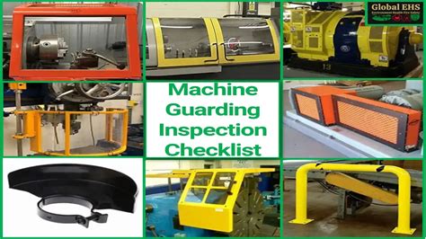 Toradh íomhá ar Machine Guarding Checklist