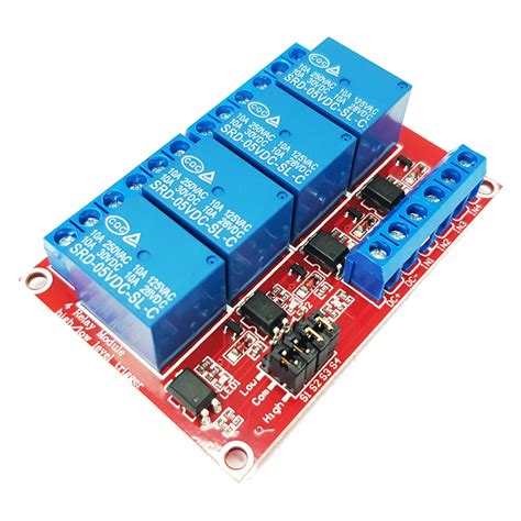 Image result for 4 Channel Relay Module V5