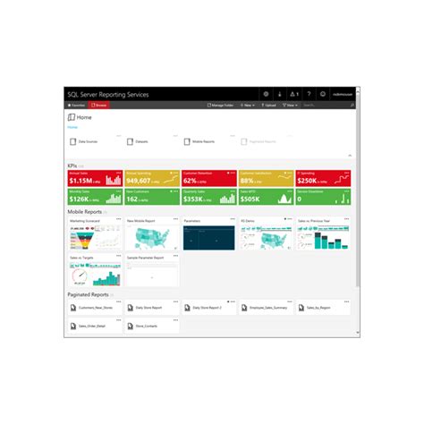Image result for SQL Reporting Services Example