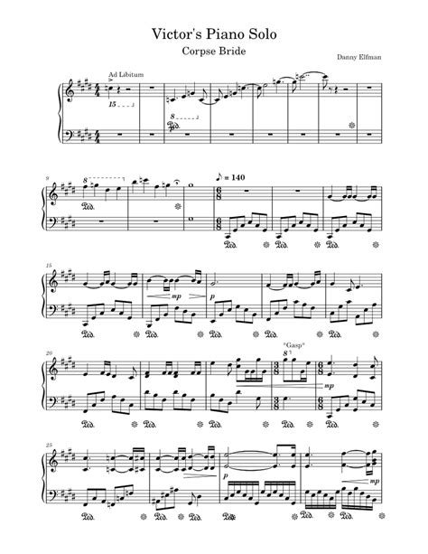 Corpse Bride Victor Piano に対する画像結果